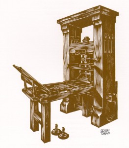 John DePol - Reconstrucción imprenta de Gutenberg